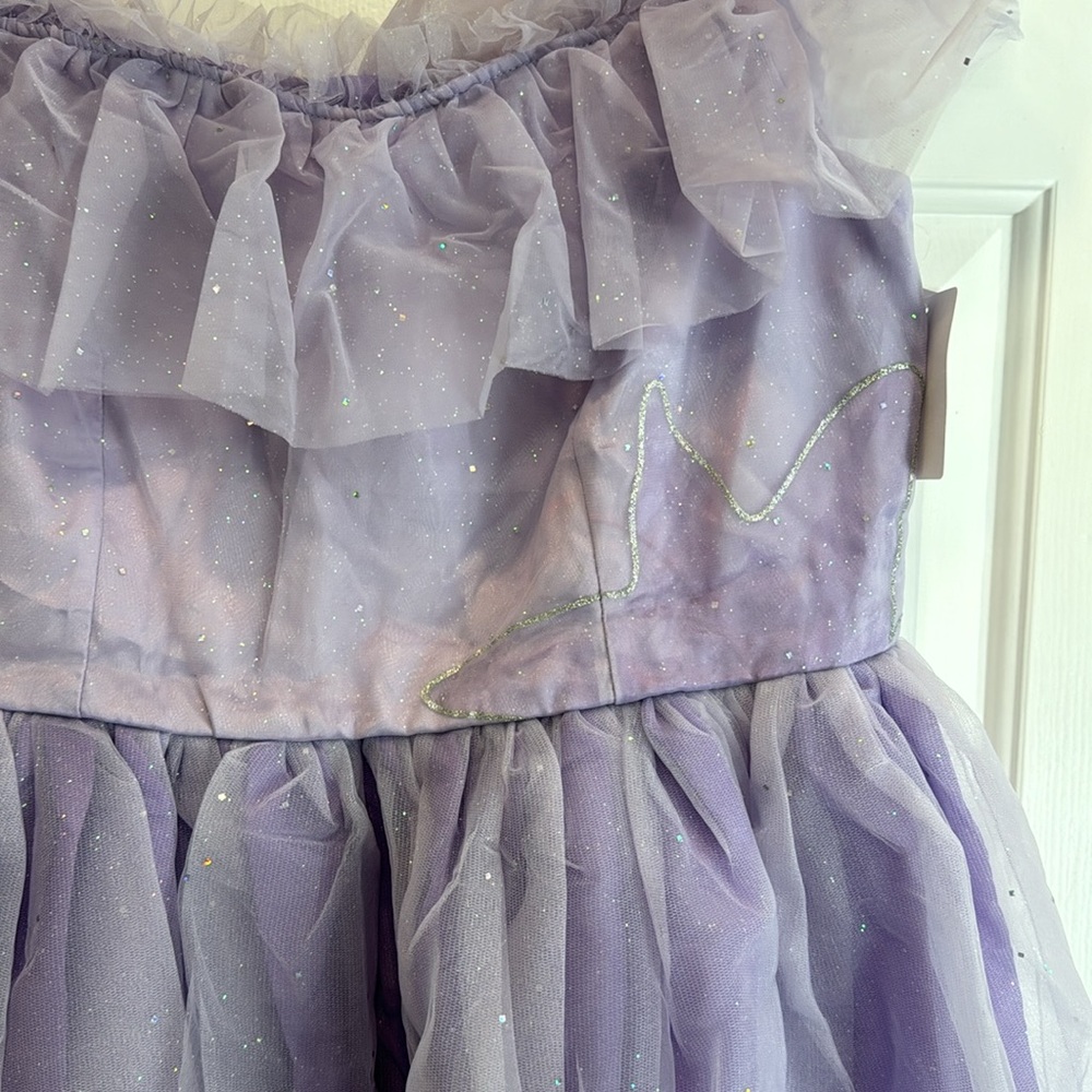 Disney parks Shanghai Disney Resort Rapunzel mesh off shoulder dress for adults - Picture 3 of 11
